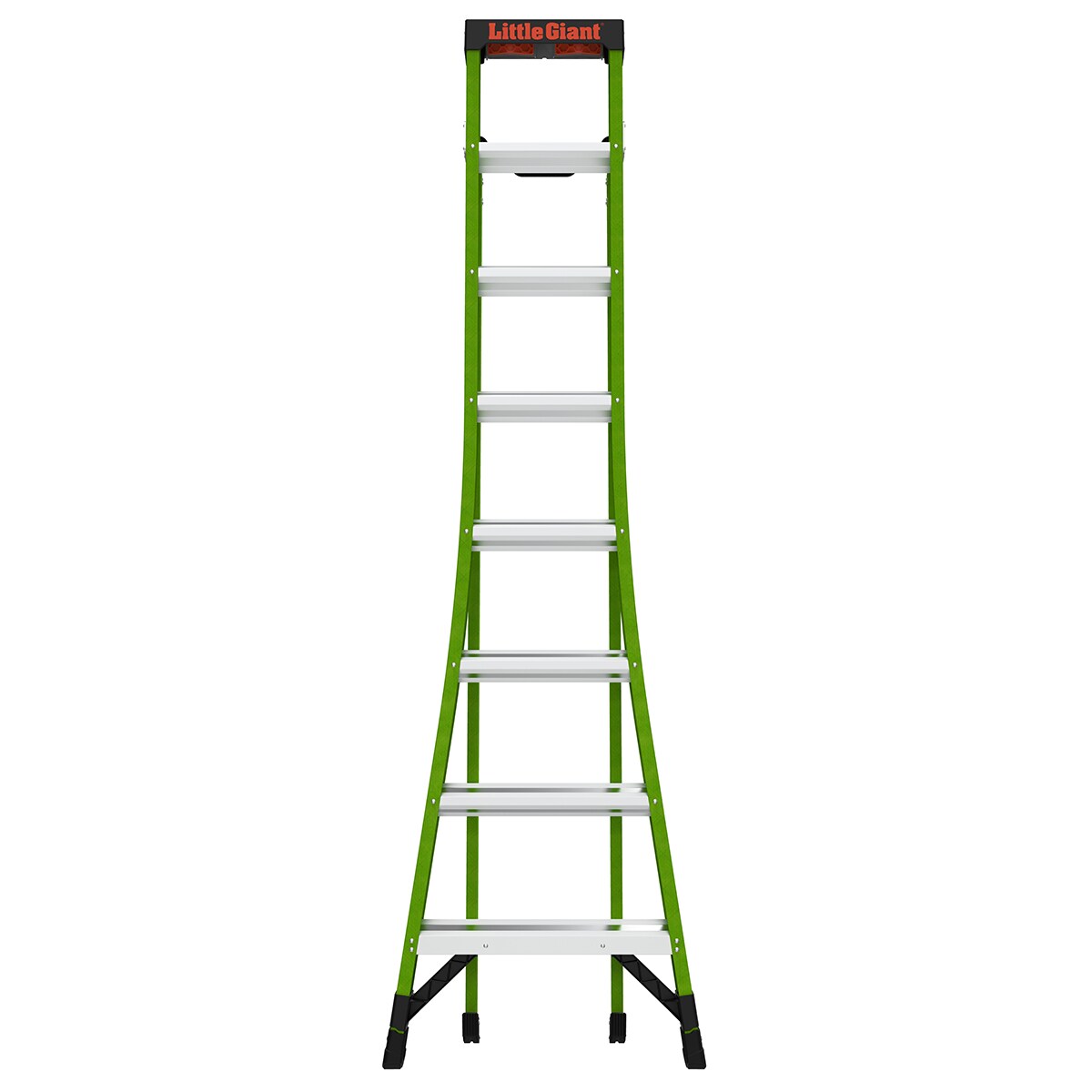 Escalera tipo 1AA de fibra de vidrio King Kombo 2.0 Pro M8 3 en 1 de Little Giant Ladders, 8 pies (altura máxima de 17.2 pies) con capacidad de carga de 375 libras. ¡La solución perfecta para todas tus necesidades de escalada!