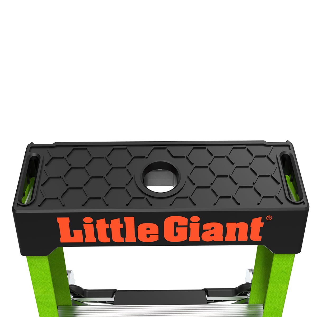 Escalera tipo 1AA de fibra de vidrio King Kombo 2.0 Pro M8 3 en 1 de Little Giant Ladders, 8 pies (altura máxima de 17.2 pies) con capacidad de carga de 375 libras. ¡La solución perfecta para todas tus necesidades de escalada!