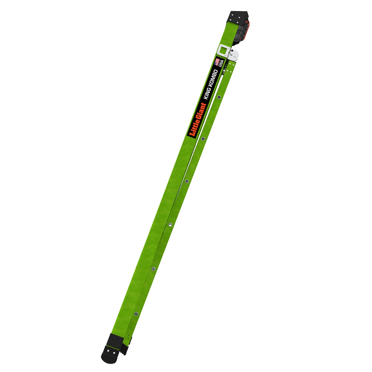 Escalera tipo 1AA de fibra de vidrio King Kombo 2.0 Pro M8 3 en 1 de Little Giant Ladders, 8 pies (altura máxima de 17.2 pies) con capacidad de carga de 375 libras. ¡La solución perfecta para todas tus necesidades de escalada!