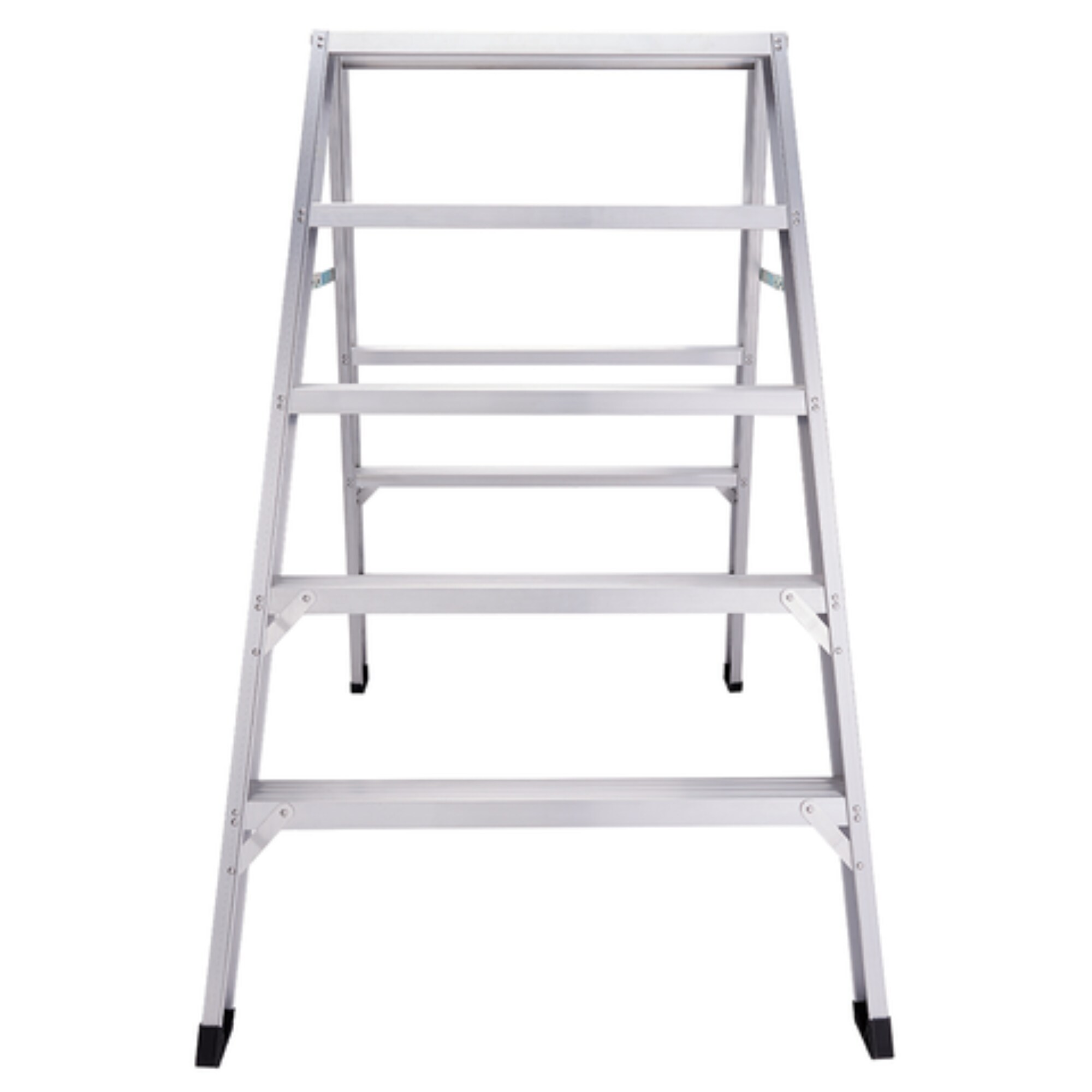 Escalera de aluminio tipo 1A de 5 pies (altura máxima de alcance de 5 pies) ToolPro - Capacidad de carga de 300 lb. PT20325