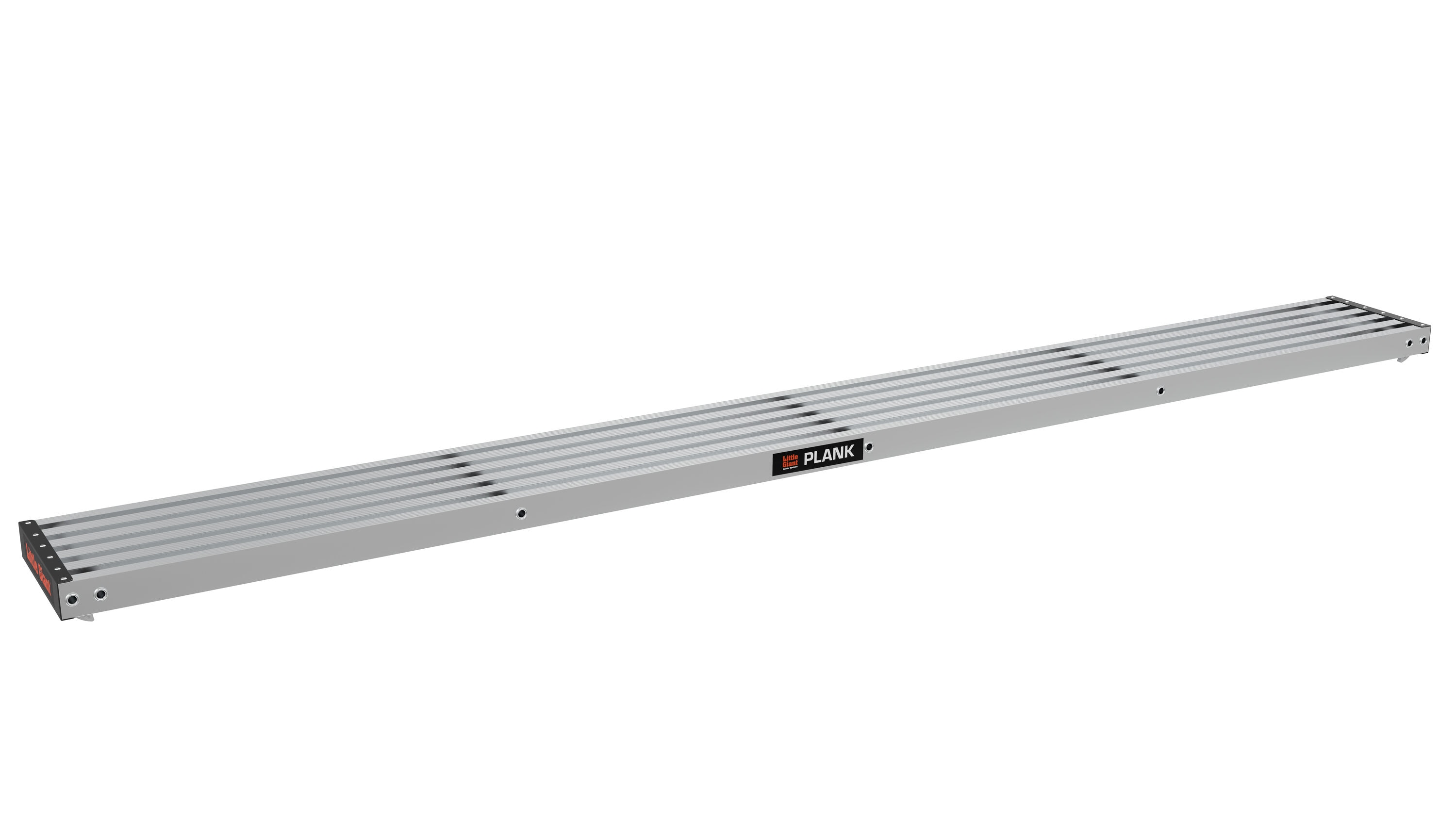 Banco de trabajo de aluminio Little Giant Ladders de 3 pulgadas de alto por 121 pulgadas de largo