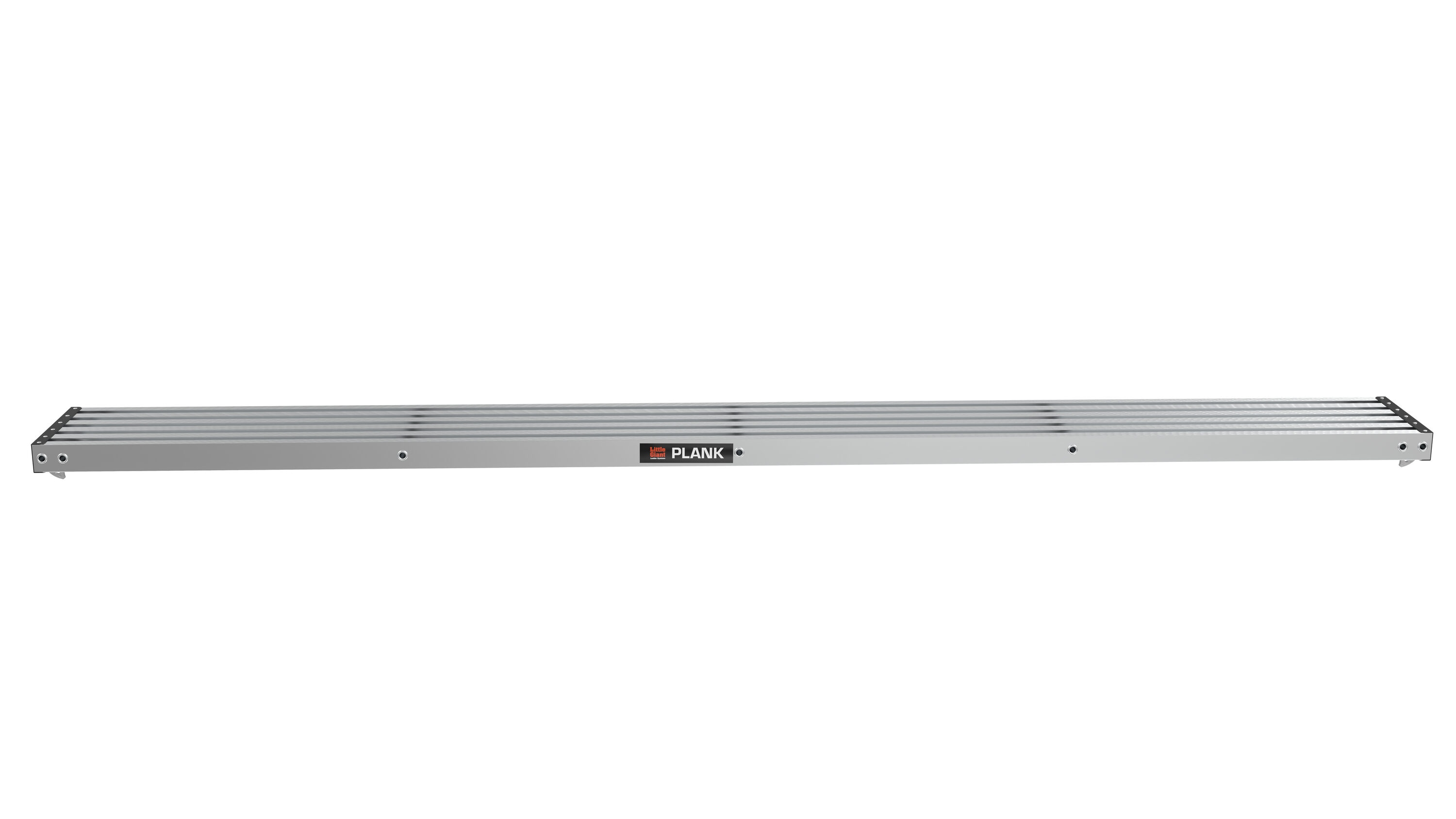 Banco de trabajo de aluminio Little Giant Ladders de 3 pulgadas de alto por 121 pulgadas de largo