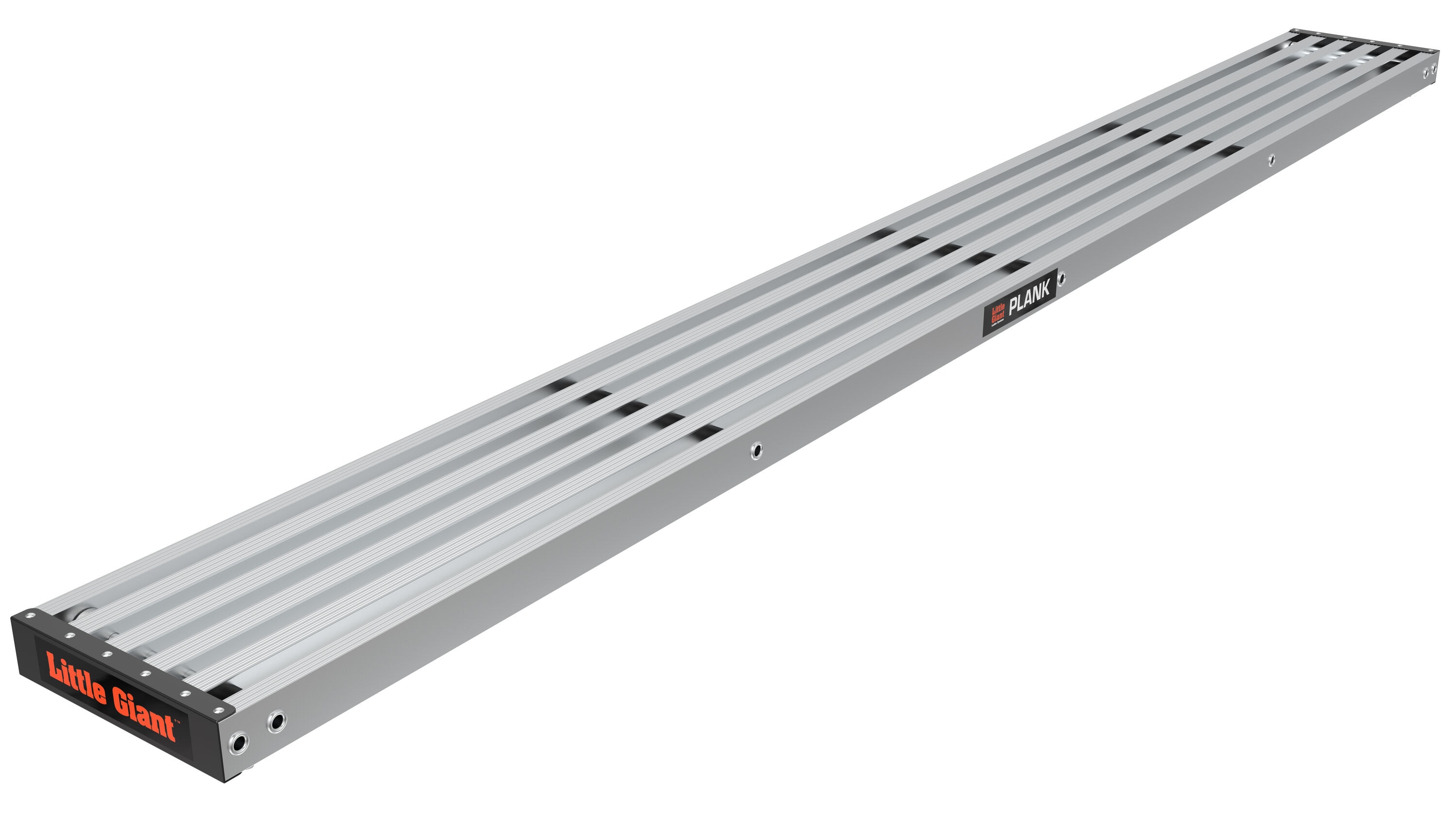 Banco de trabajo de aluminio Little Giant Ladders de 3 pulgadas de alto por 121 pulgadas de largo