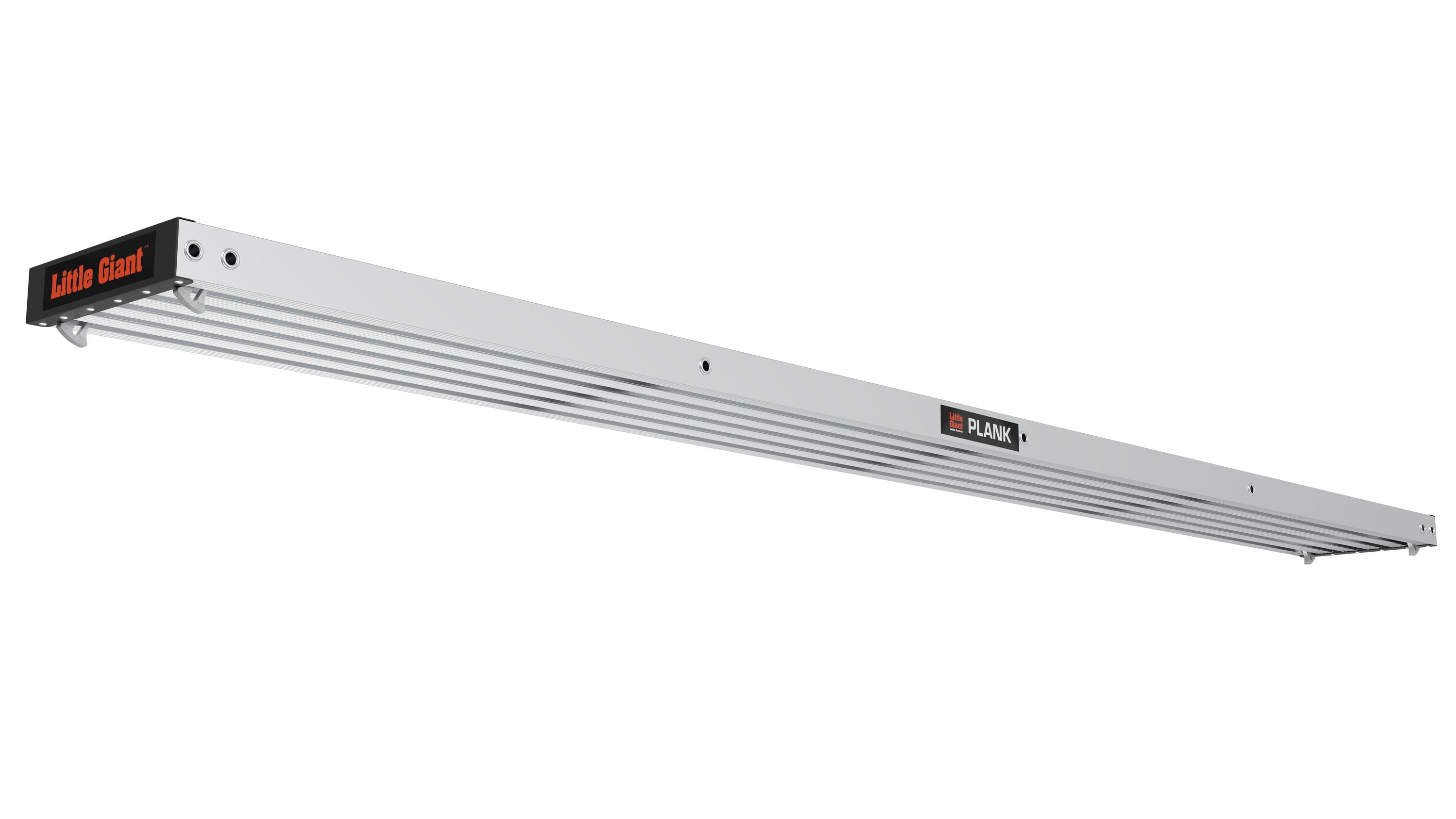 Banco de trabajo de aluminio Little Giant Ladders de 3 pulgadas de alto por 121 pulgadas de largo