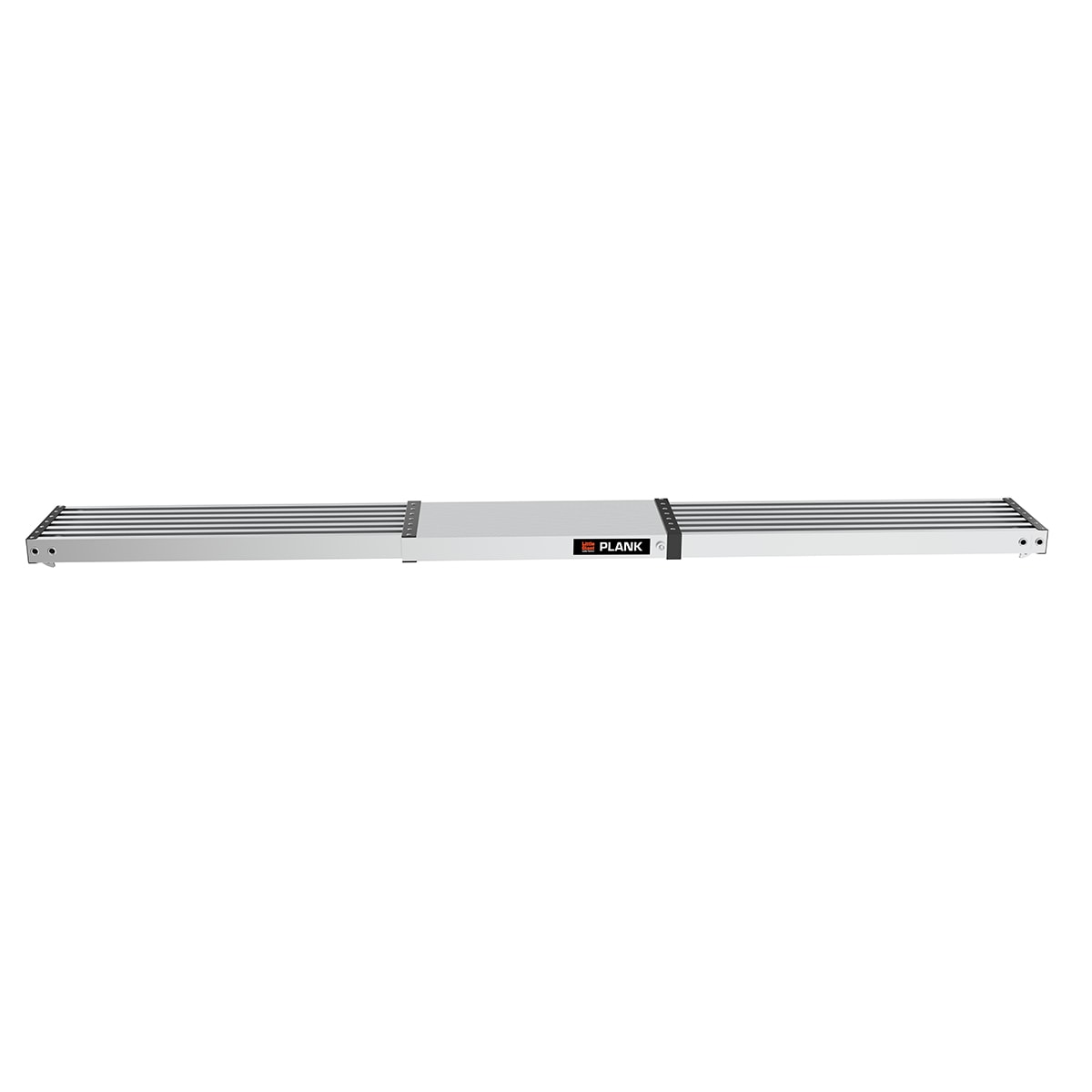 Tablón para escalera ajustable Little Giant de aluminio 0.33 pies de alto x 9 pies de largo con capacidad de 500 libras. Tabla de andamio 11069.