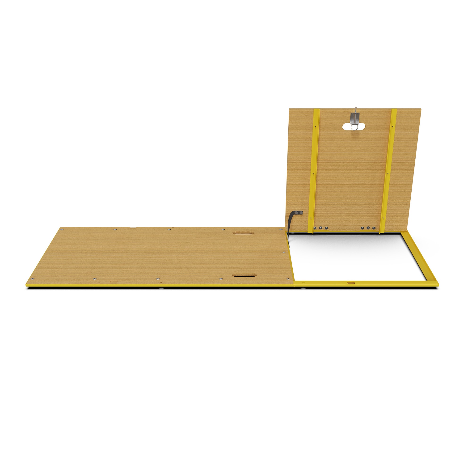 Plataforma ScaffoldMart con Trampilla de Acero 0.14 Pies de Altura y Capacidad de 1000 lbs. Andamio tipo Baker MF379HATCH