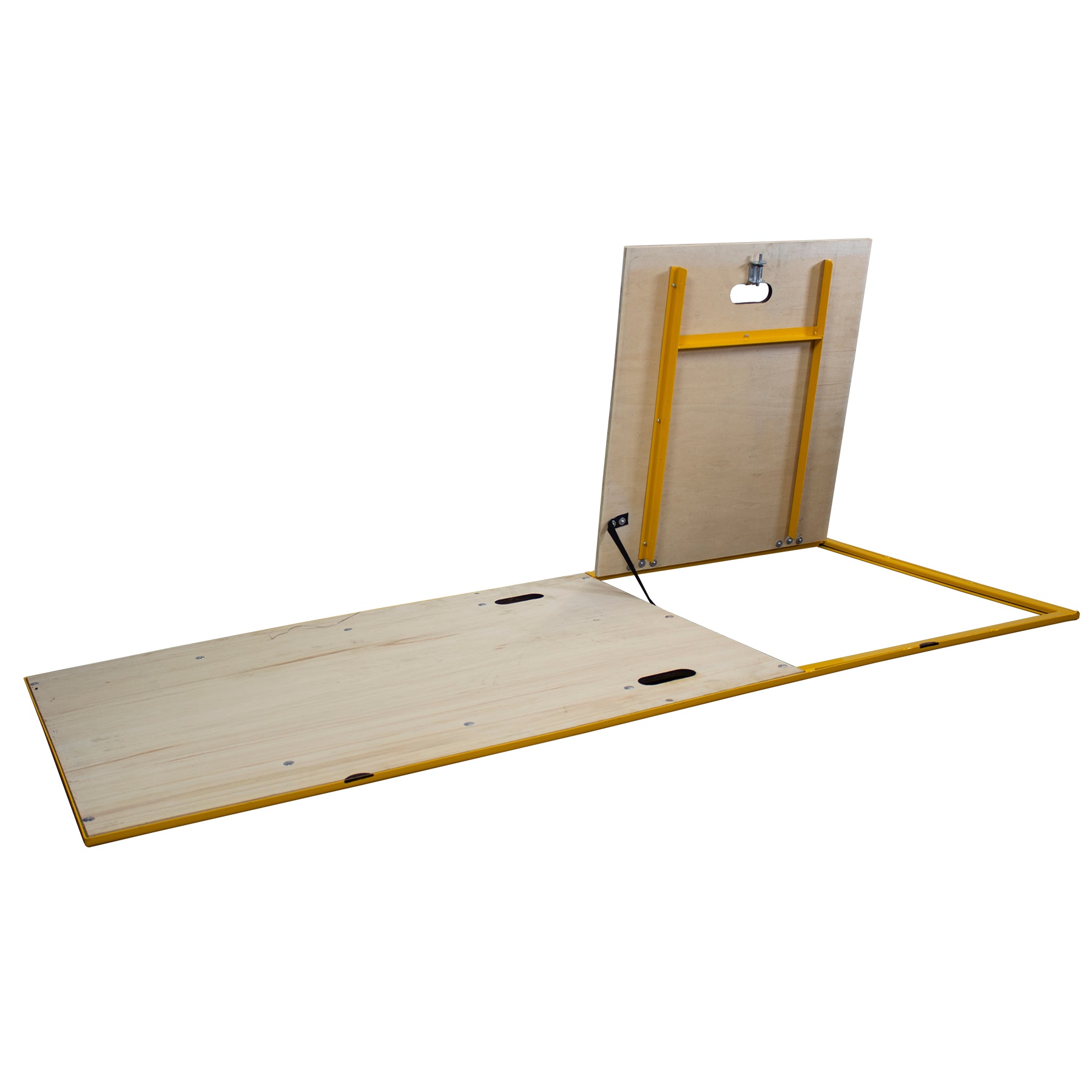 Plataforma ScaffoldMart con Trampilla de Acero 0.14 Pies de Altura y Capacidad de 1000 lbs. Andamio tipo Baker MF379HATCH