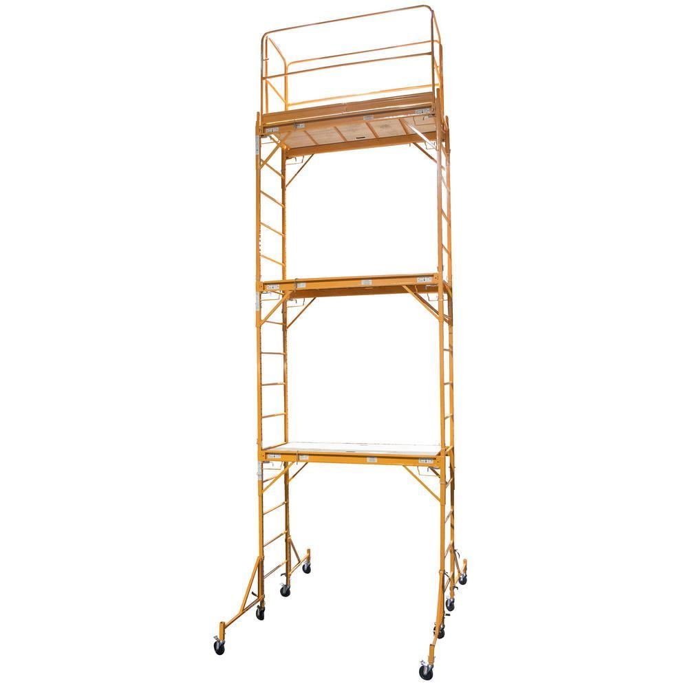 Andamio de Acero para Repostería de 6 pies de alto x 8 pies de largo con Capacidad de 1000 libras de la Serie Pro por Buffalo Tools