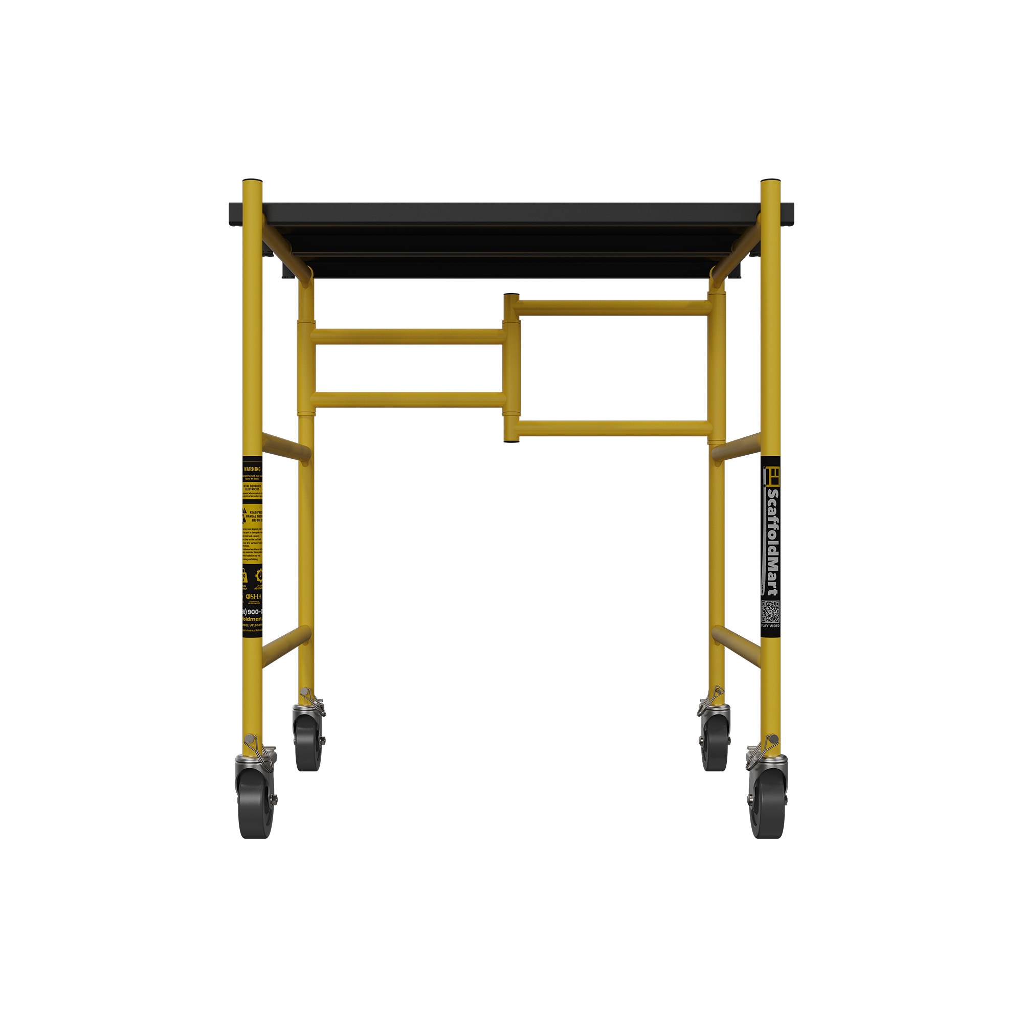 Andamio Utilitario de Acero ScaffoldMart 2.86 Pies de Altura x Capacidad de 500 Libras. Andamio Baker UTLSCAFF3