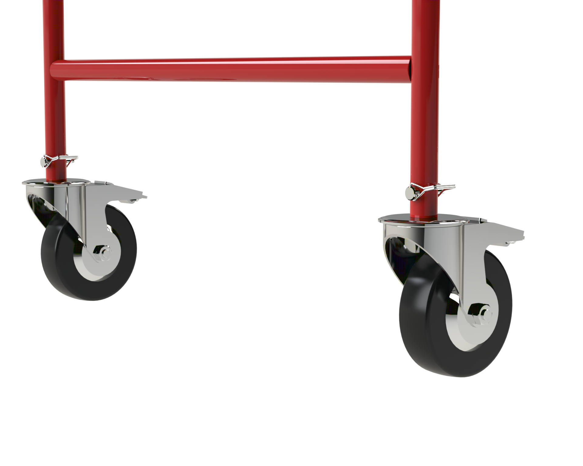 Andamio móvil de acero ajustable con marco de construcción 5.12 pies de alto x 3.65 pies de largo, capacidad de 900 lbs. - Andamio de panadero