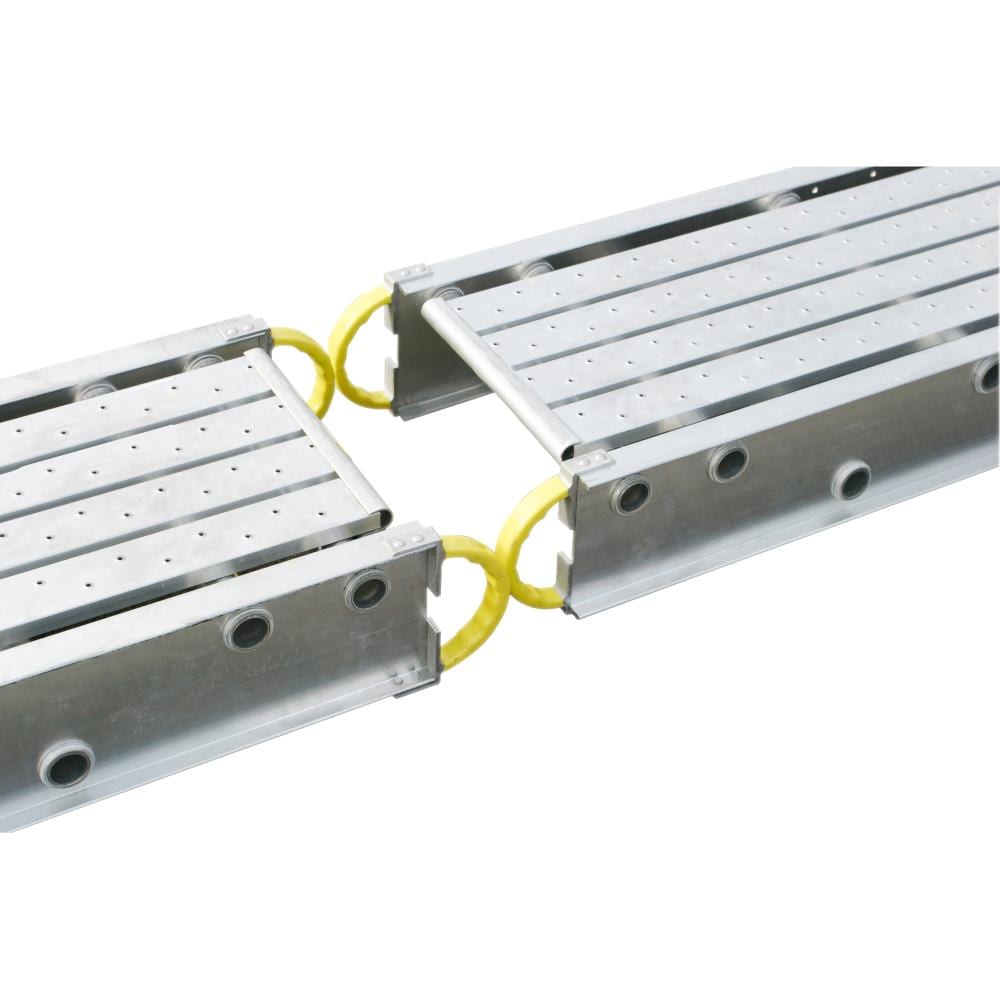 Andamio de Aluminio 0.5 pies de altura x 20 pies de largo con capacidad de 500 libras - Etapa de andamio WNS-2420