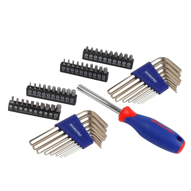 Juego de herramientas para mecánicos de 93 piezas sin marca con lámpara frontal de 100 lúmenes - 90659