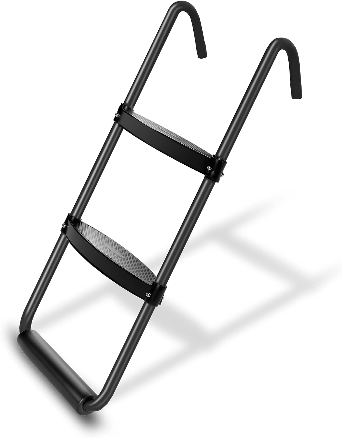 Escalera para trampolín Siavonce de 2.8 pies (altura de alcance de 2 pies) tipo acero 2 - Capacidad de carga de 225 libras. Escalera de paso ZX-106204