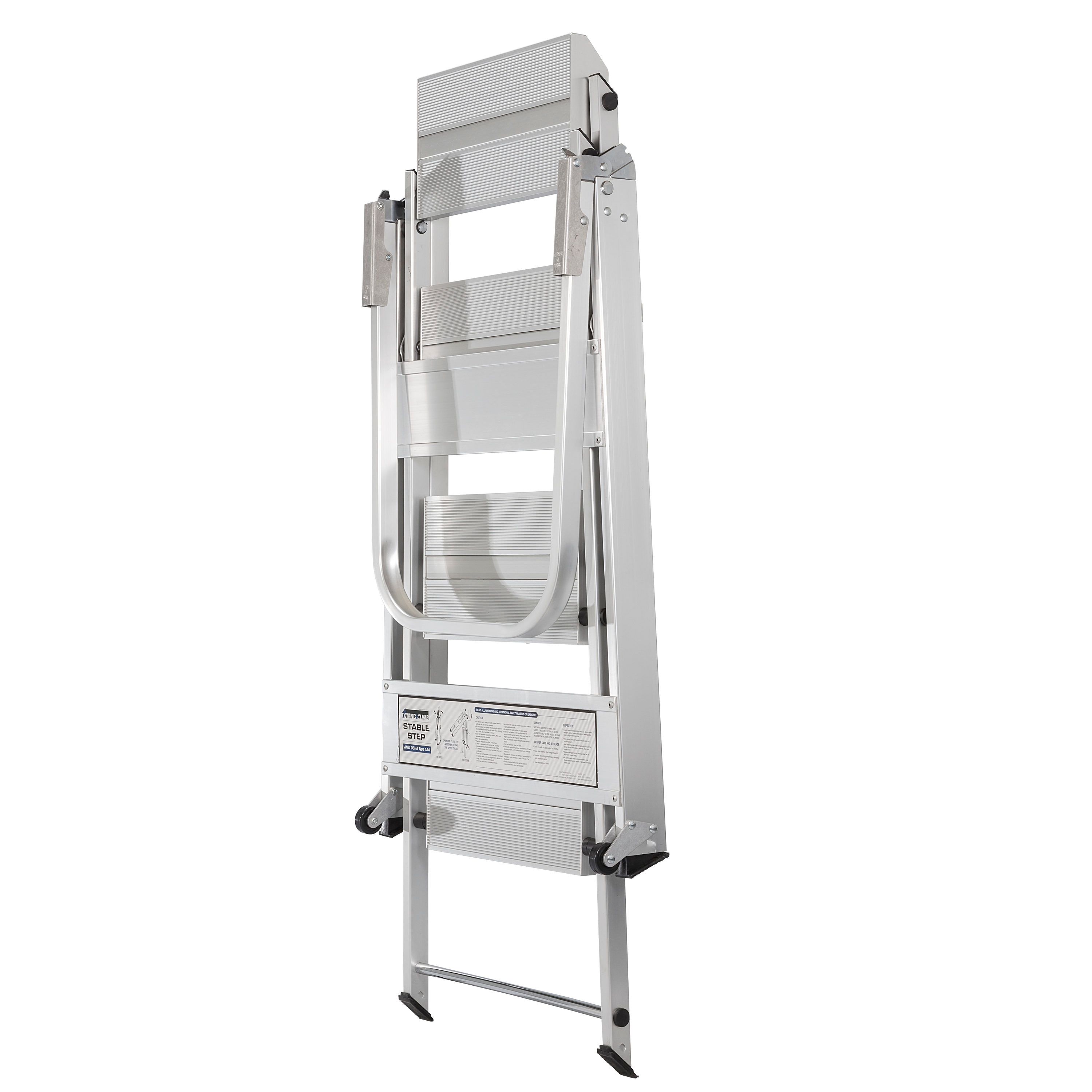 Escalera de aluminio tipo 1AA Xtend+Climb certificada por ANSI de 4.6 pies (10.5 pies de altura) - Capacidad de carga de 375 lb. Peso de la escalera de tipo WT4.