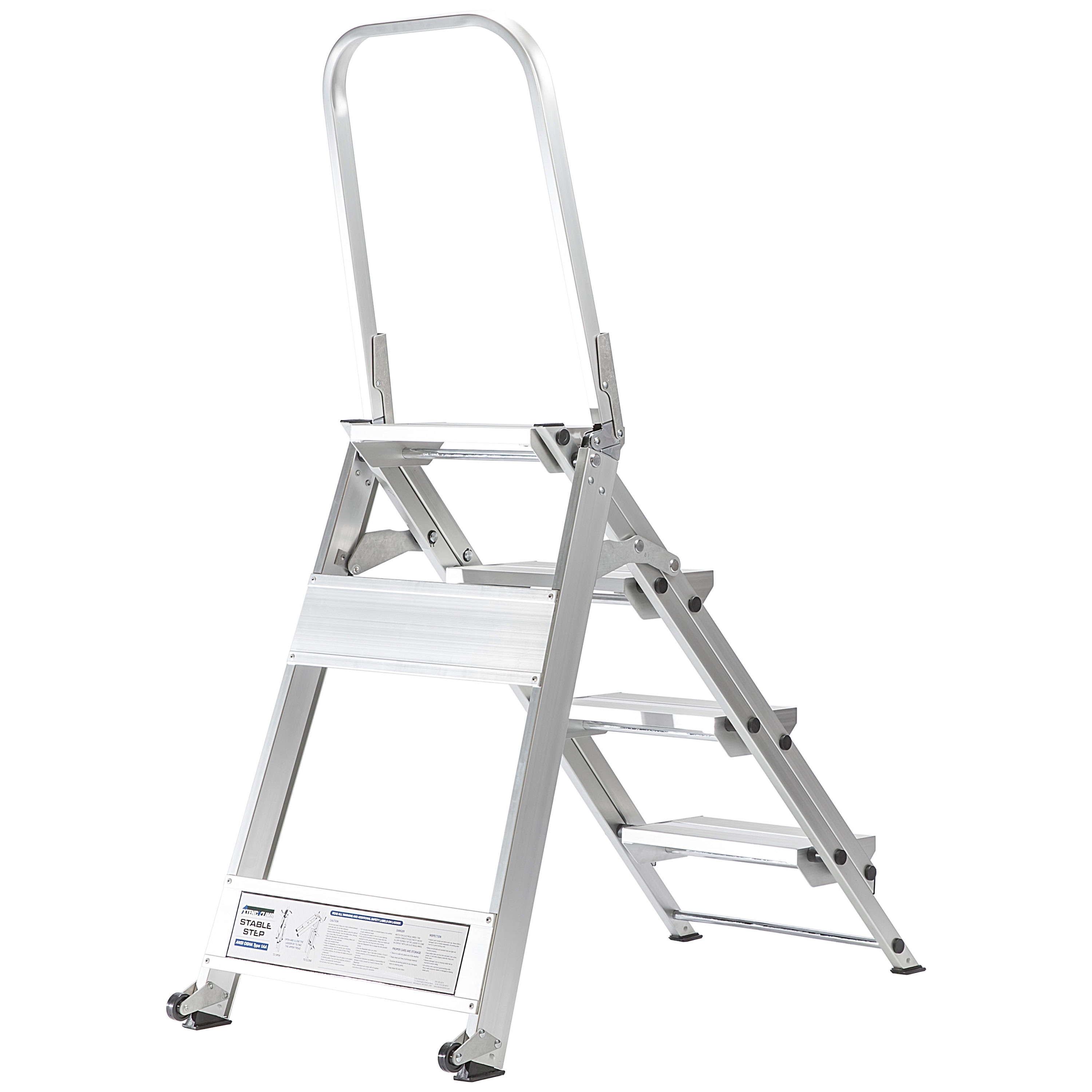 Escalera de aluminio tipo 1AA Xtend+Climb certificada por ANSI de 4.6 pies (10.5 pies de altura) - Capacidad de carga de 375 lb. Peso de la escalera de tipo WT4.