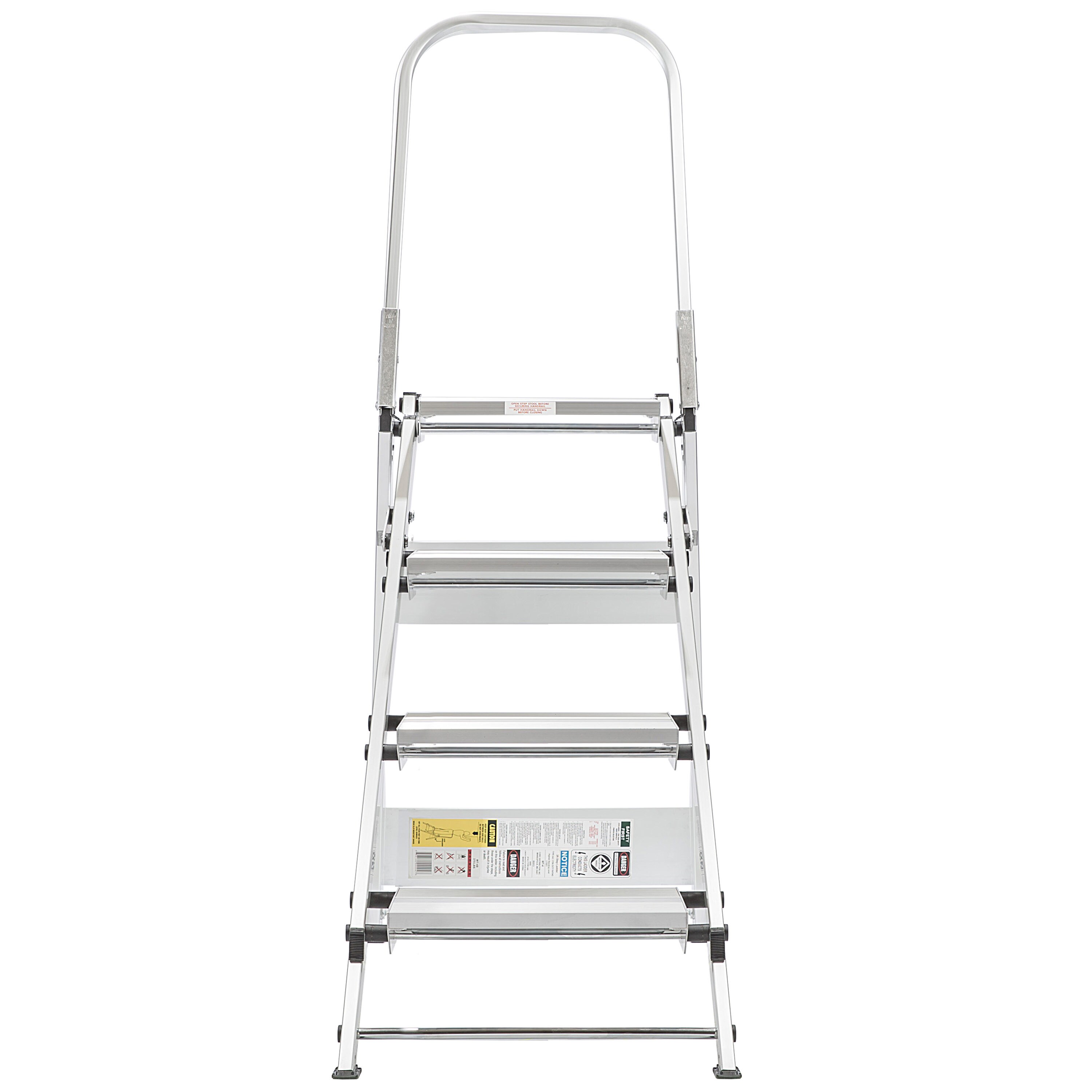 Escalera de aluminio tipo 1AA Xtend+Climb certificada por ANSI de 4.6 pies (10.5 pies de altura) - Capacidad de carga de 375 lb. Peso de la escalera de tipo WT4.