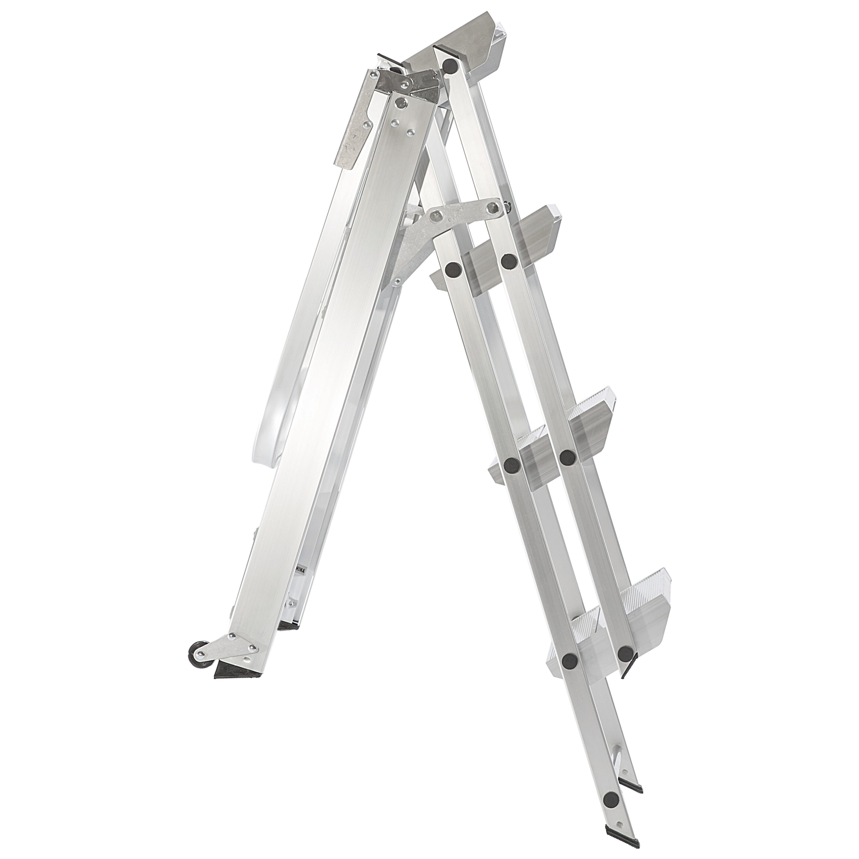 Escalera de aluminio tipo 1AA Xtend+Climb certificada por ANSI de 4.6 pies (10.5 pies de altura) - Capacidad de carga de 375 lb. Peso de la escalera de tipo WT4.