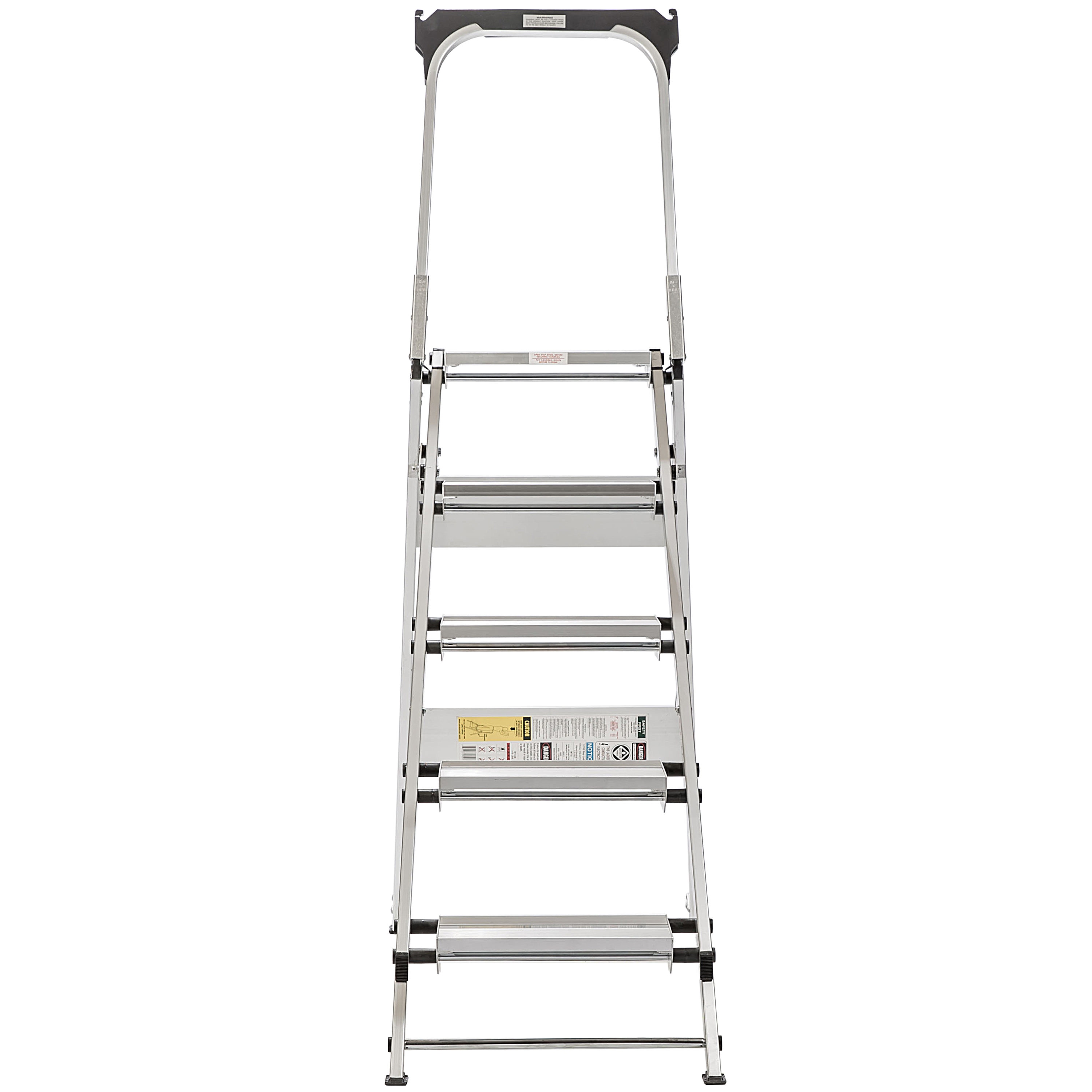 Escalera de aluminio certificada ANSI Xtend+Climb de 5.6 pies (altura de alcance de 10 pies) Tipo 1AA - Capacidad de carga de 375 libras. Escalera de tijera WT-5