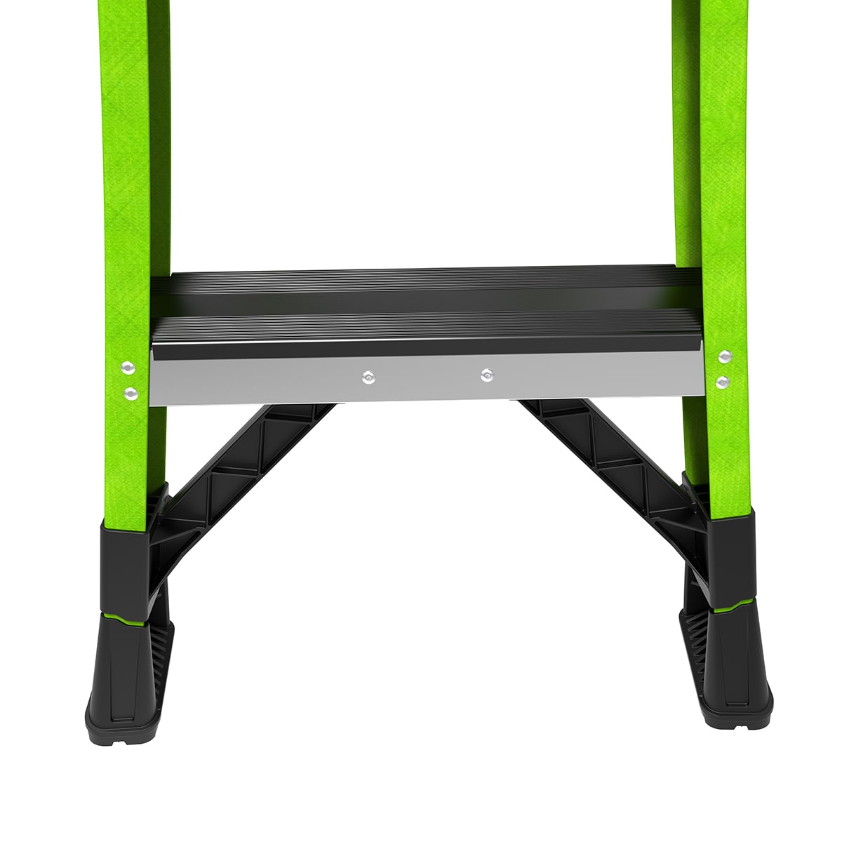 Escalera King Kombo 2.0 de Little Giant Ladders, 3 en 1, de 4 pies (altura máxima de alcance de 10.3 pies) de Fibra de Vidrio Tipo 1AA - Capacidad de carga de 375 libras. Escalera de paso 13470-071.