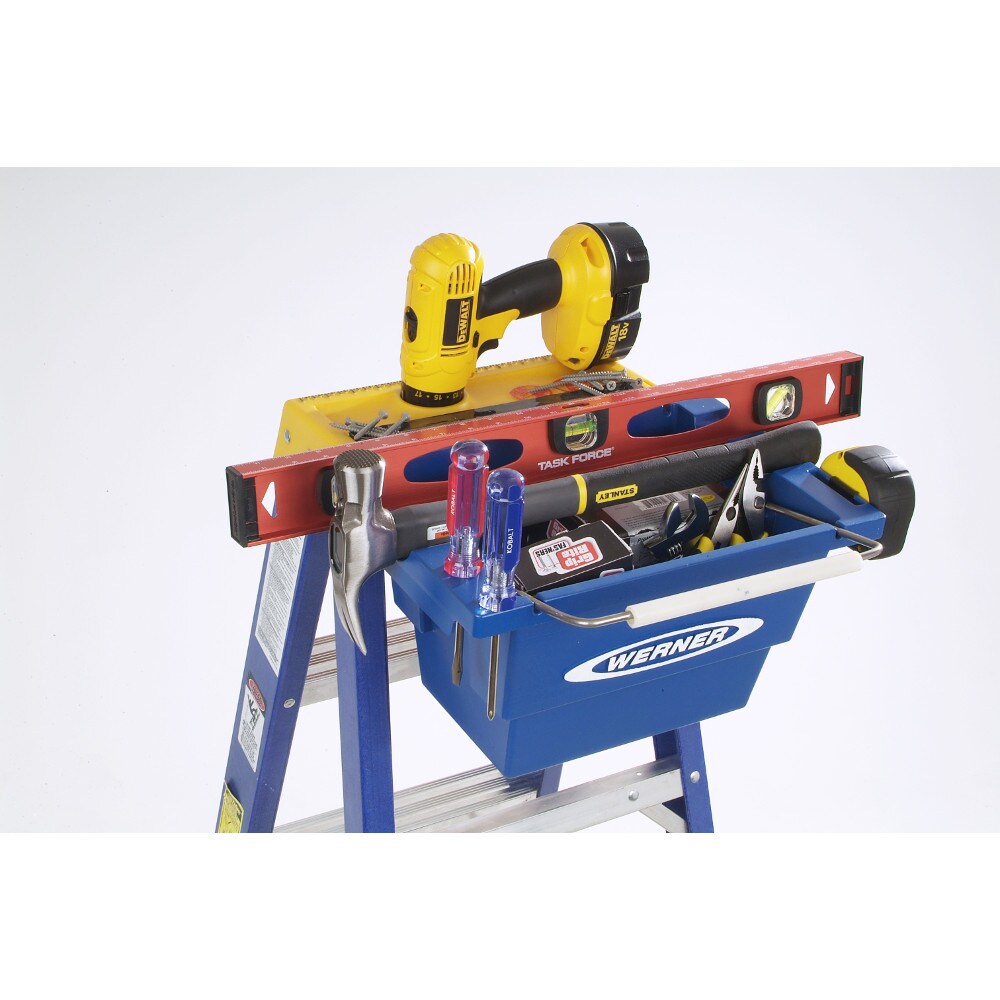 Escalera de fibra de vidrio Tipo 1AA de 6 pies (10 pies de altura máxima) con capacidad de carga de 375 lbs. Modelo OBCN06