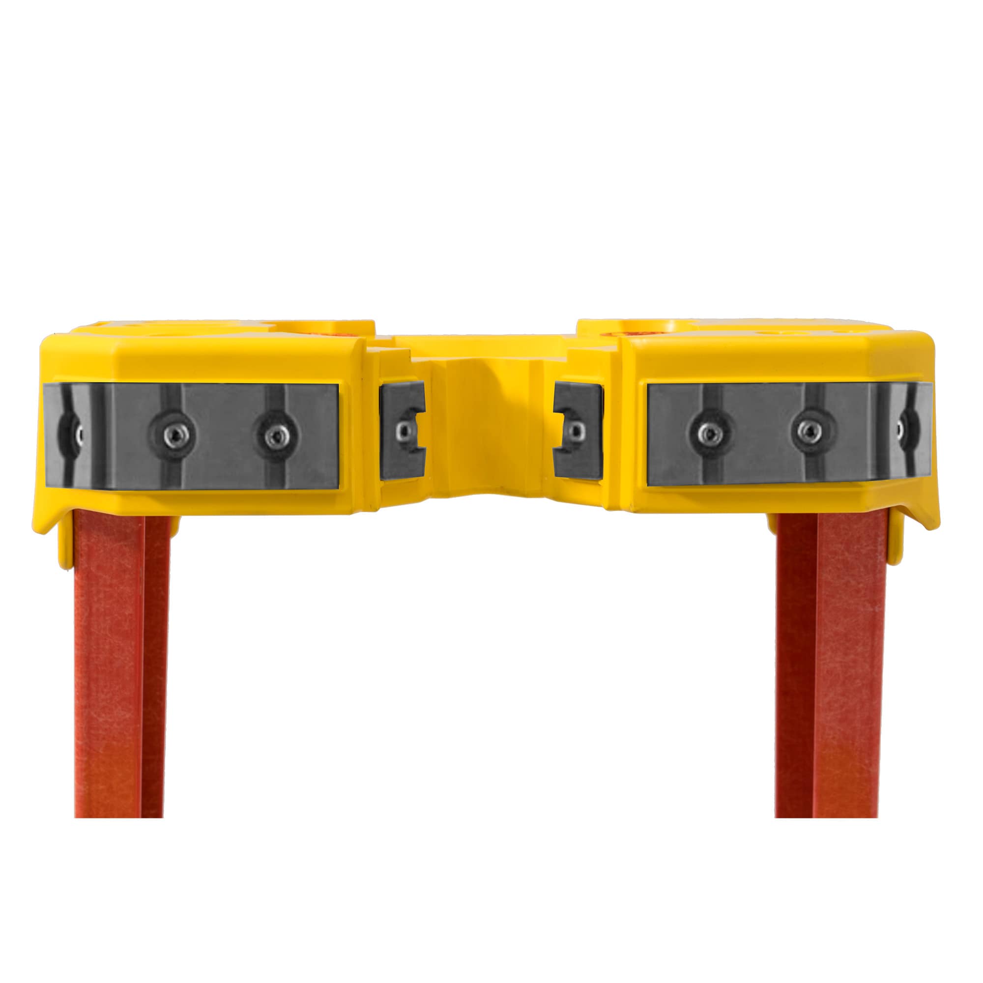 Escalera de tijera de fibra de vidrio Werner L6200 de 4 pies (altura de alcance de 8 pies) Tipo 1A con capacidad de carga de 136 kg - Escalera de tijera L6204