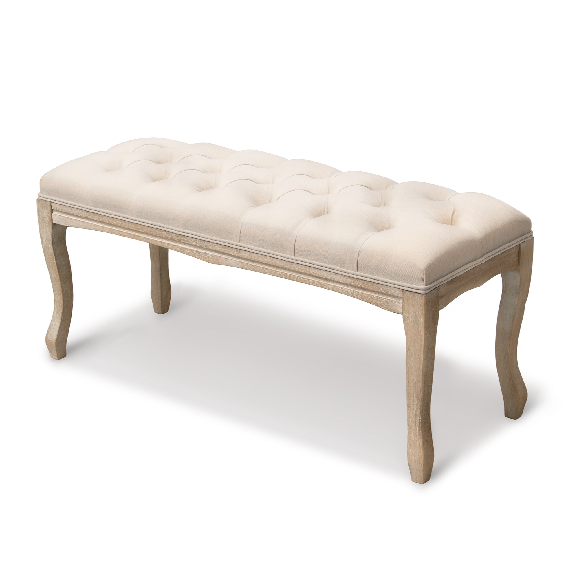 Escalón de madera blanco crema con capacidad de 275 lb de Crestlive Products - Paso de un solo escalón CL-BS001BEI