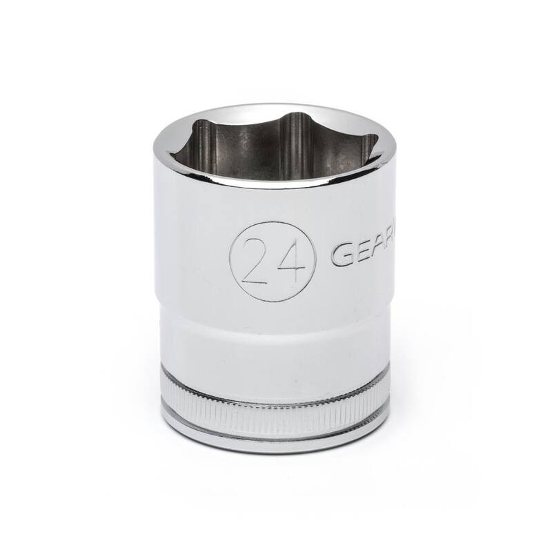 Juego de herramientas mecánicas GEARWRENCH 120XP de 1/2 pulgadas, con trinquete estándar y profundo de 6 puntos en medidas SAE/Métricas (49 piezas) - 80700P