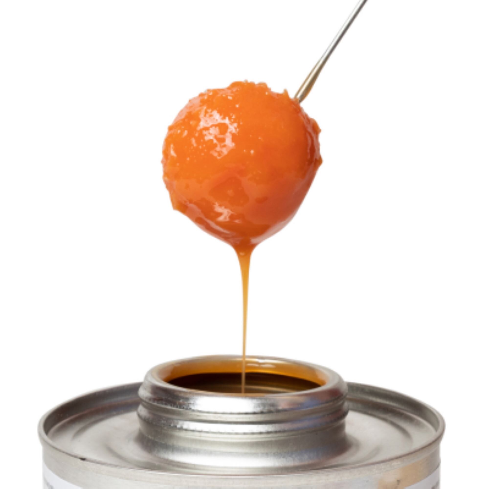 Paquete práctico de Oatey 4 oz Pega de CPVC morada y naranja con imprimante 30234L