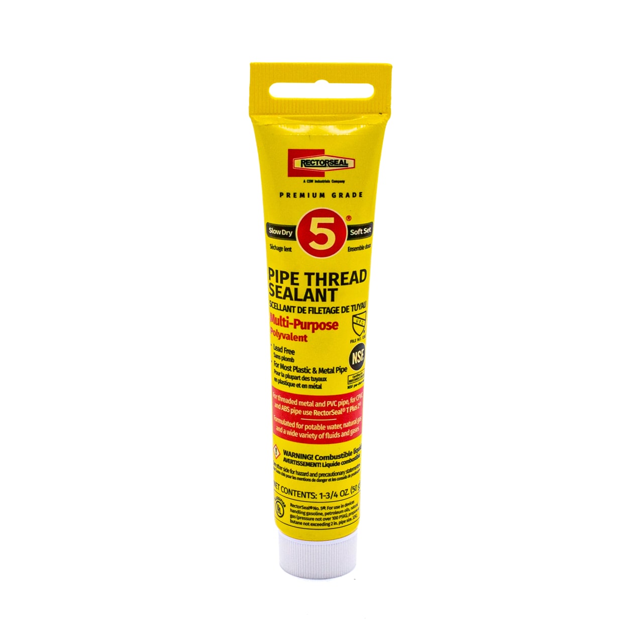 Sellador de Roscas para Tuberías RectorSeal No. 5 de 1.75 onzas (49.6 ml) 25790