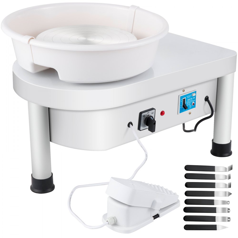 280w 25cm Electric Pottery Wheel Ceramic Machine Work Clay Art Craft Diy 110v - TYLPJCXJTTSJXPTJ1V1