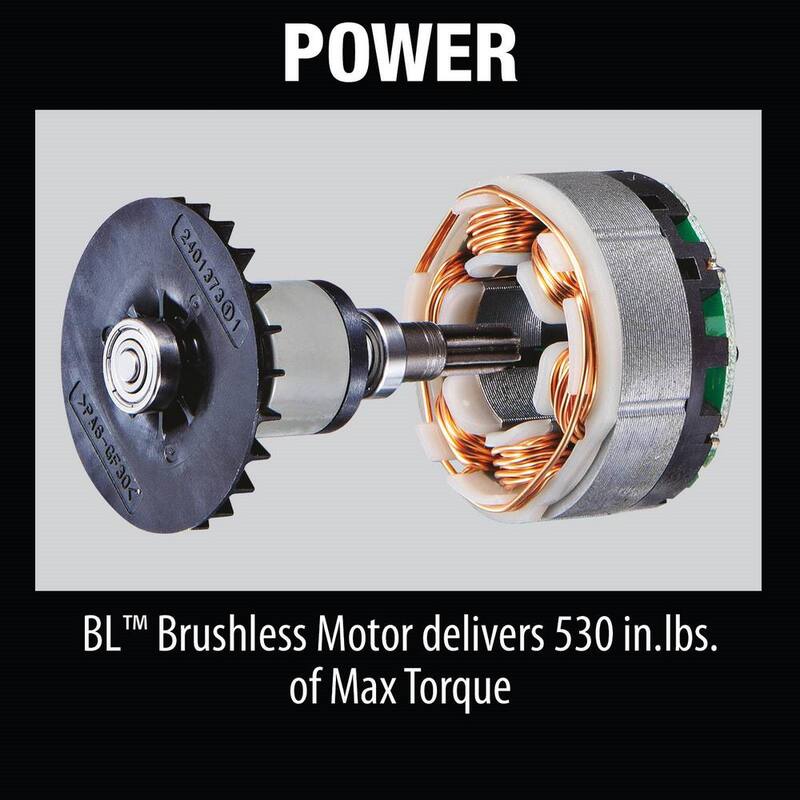 Kit de Taladro-Martillo Inalámbrico Brushless Compacto de 1/2 pulgadas de Ion de Litio LXT de 18V de Makita con (2) Baterías de 2.0Ah, Cargador y Bolsa - XPH12R