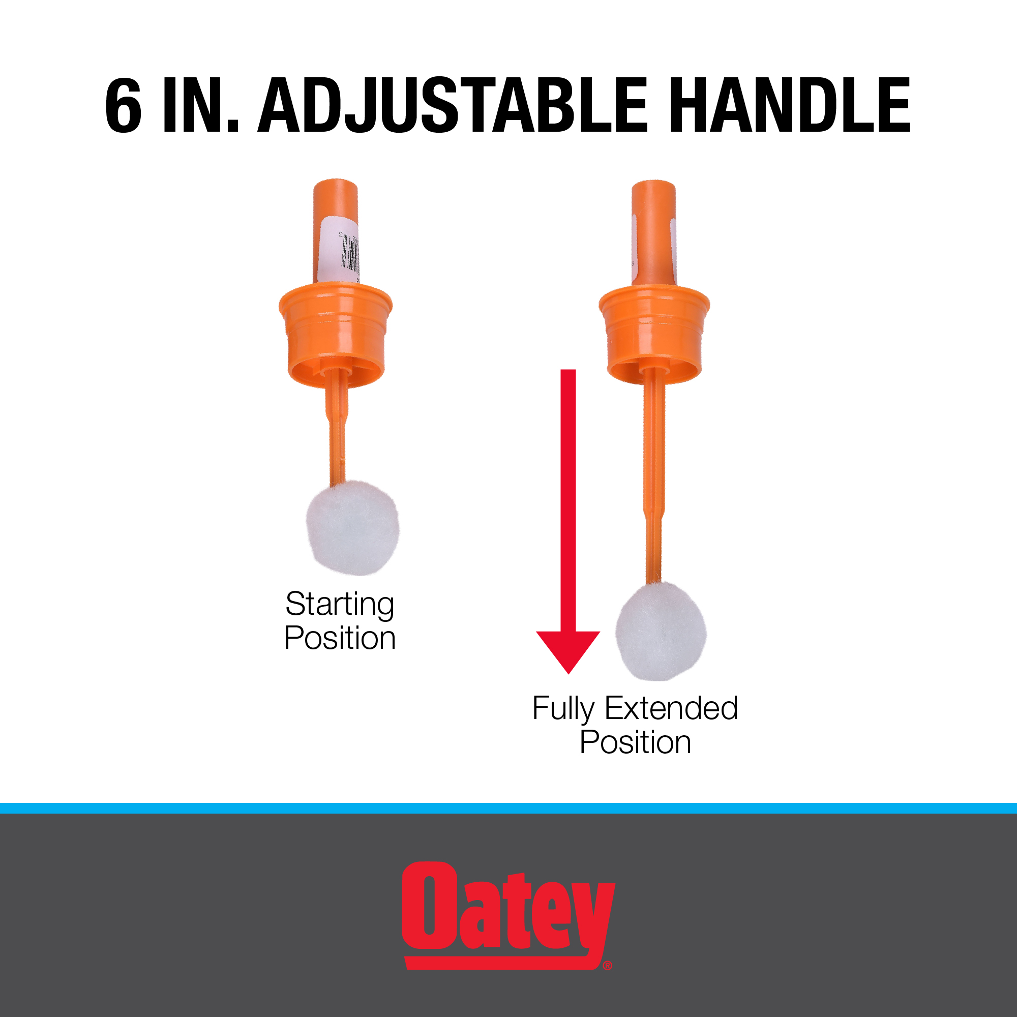 Cemento todo uso y imprimador ajustable Dauber naranja de Oatey