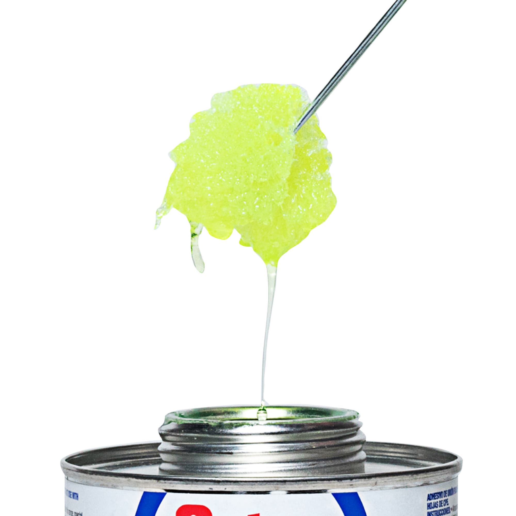 Cemento para revestimiento de la bandeja de la regadera amarillo de 16 onzas Oatey X-15