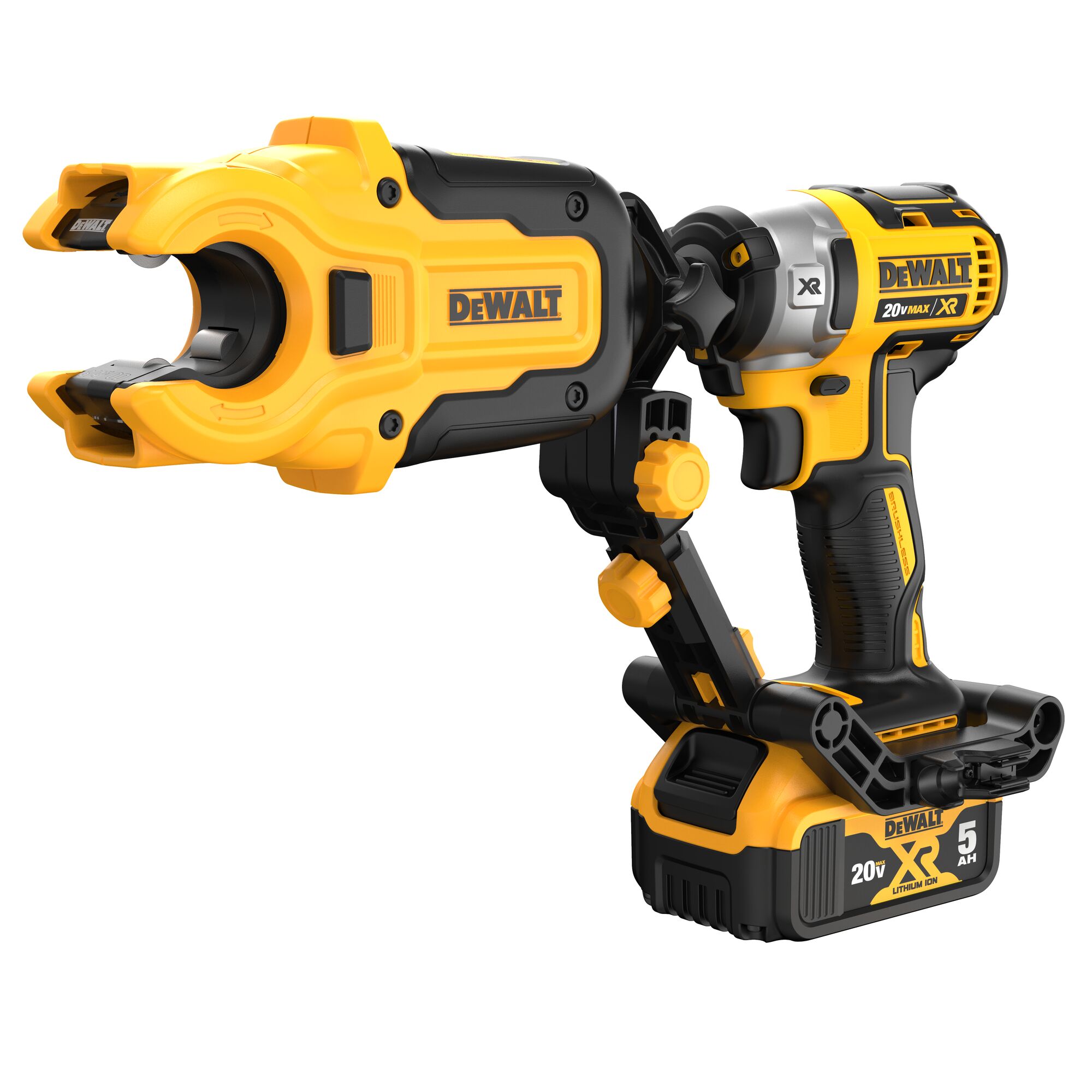 Adaptador cortador de tubos de cobre de 1/2 a 1 pulgada para impacto DEWALT DWACPRIR.