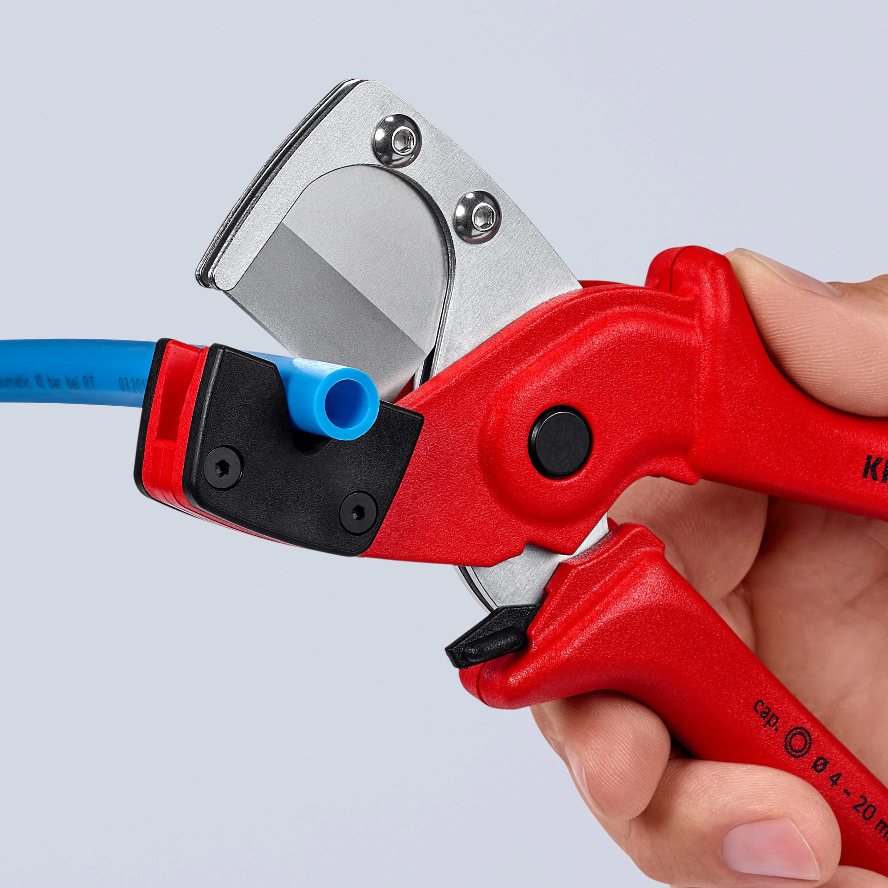 Cortador de tubos multipropósito de 1/8 a 3/4 pulgadas KNIPEX 90 10 185