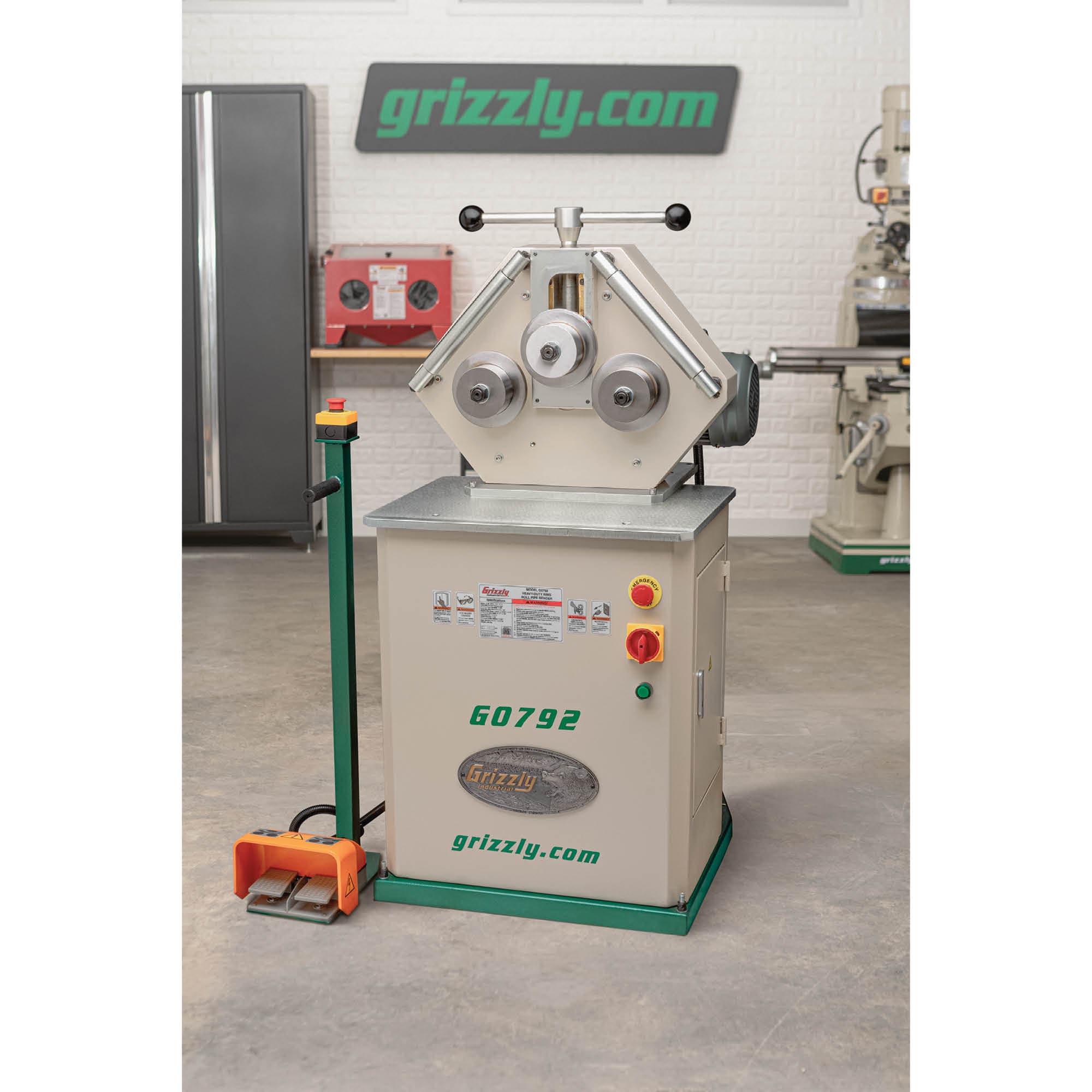 Dobladora de tubos pesados Grizzly Grizzly G0792