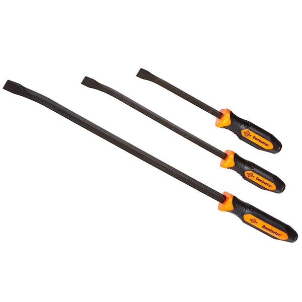 Pinpoint 58 in. Dominator Pry Bar Curved, Orange - PI3488486