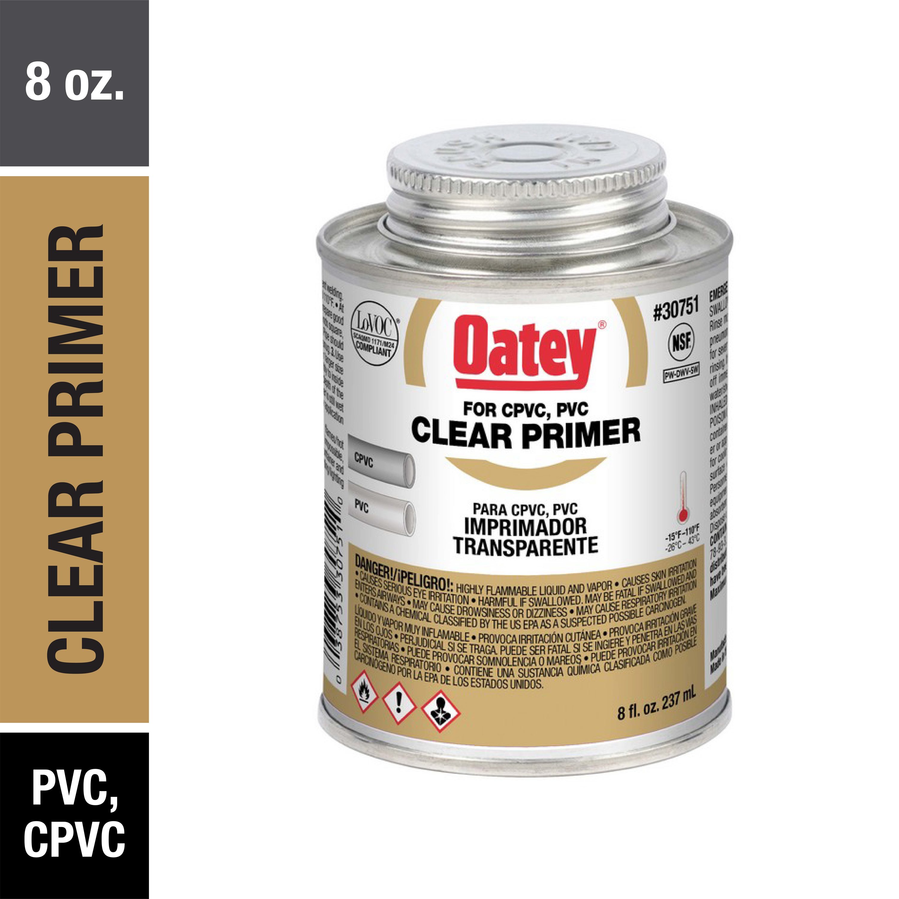 Imprimador Transparente de 8 onzas Oatey 30751L