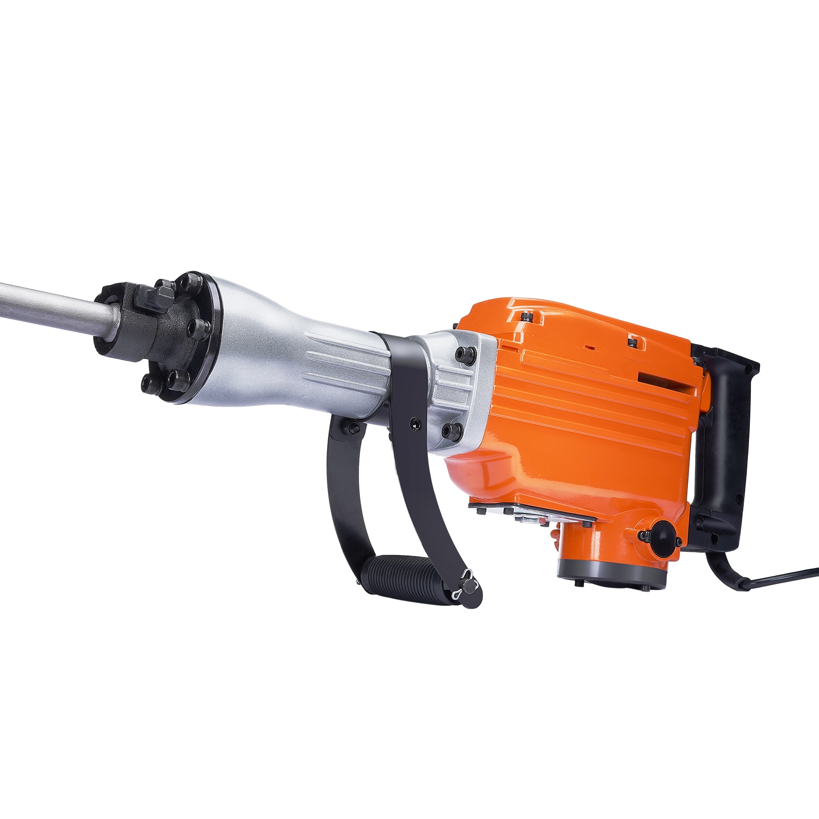 Martillo Demoledor con cable de 110 voltios de 2200 W y 4 puntas tipo cincel a 1400 BPM