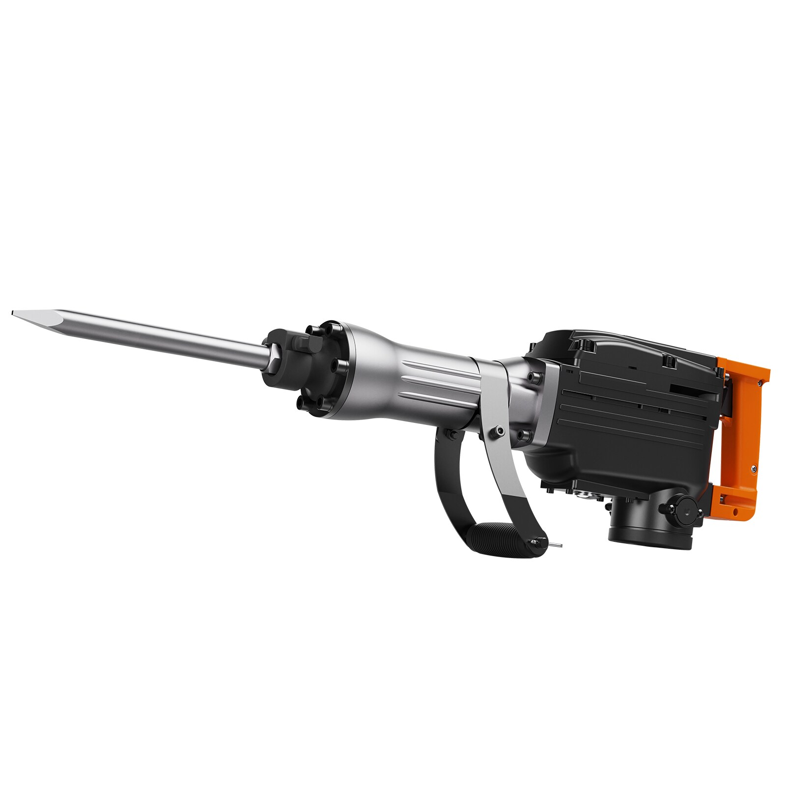 Martillo demoledor con cable de 110 voltios SVOPES 2200 W con 4 puntas cinceladoras a 1350 BPM