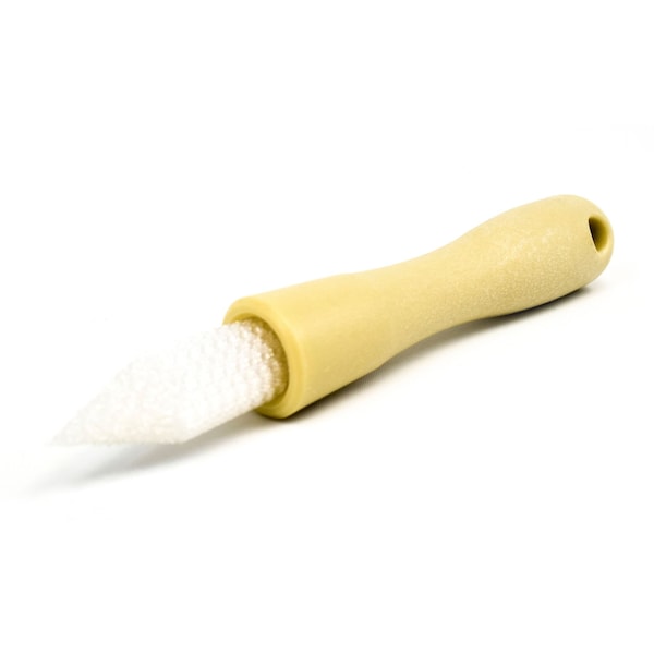 Cepillo para Fuente de Bebidas Malish, 2" de Recorte, Blanco, Cepillo de 7.78 pulgadas de Largo, Blanco, de Plástico - 90298SP
