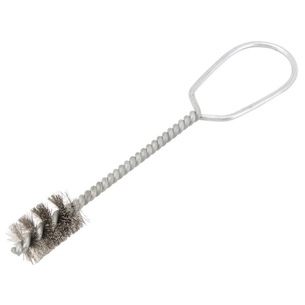 Cepillo para Conexiones Prosource, 6-1/4 pulgadas de Largo Total, Cerdas de Acero Inoxidable, Cerdas de 1 pulgada de Largo - PMB-508-3L