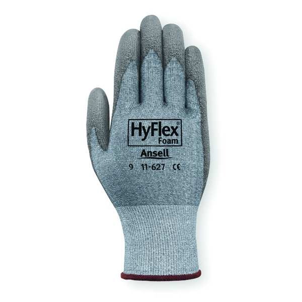 Guantes recubiertos resistentes a cortes Ansell, Nivel de corte A2, 15 ga, gris, 10 - 11-627V