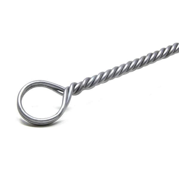 Cepillo de lavado de cilindro de 10-A 4-1/2" de Brush Research Manufacturing, construcción en espiral de nylon 6-12, parte del cepillo de 7", largo total de 18" - 10A412