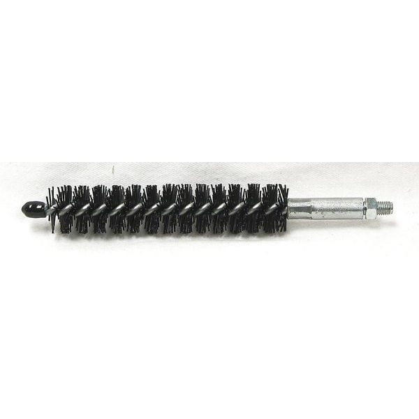 Cepillo para tubos de condensador Tough Guy, Mango L no aplicable, Cerdas de 4 pulgadas de largo, Acero, Longitud Total de 6 pulgadas - 3HHD3