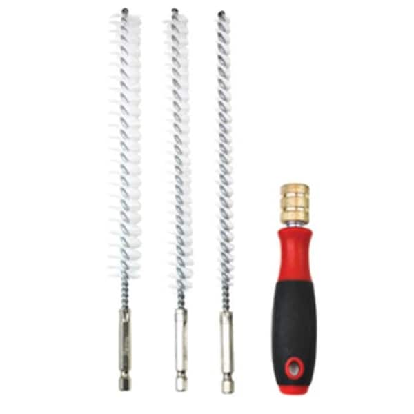 Productos innovadores de América Juego de cepillos de nailon para agujeros de 9 pulgadas con mango - IP8085
