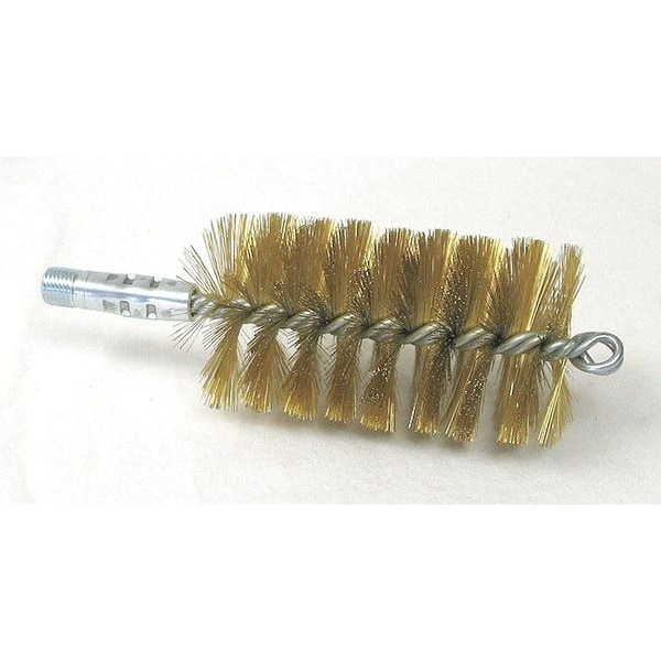 Cepillo para Tubos Tough Guy, Mango de 2 pulgadas de largo, Cerdas de 4-1/2 pulgadas de largo, Longitud total de 7 1/2 pulgadas - 2VNA4