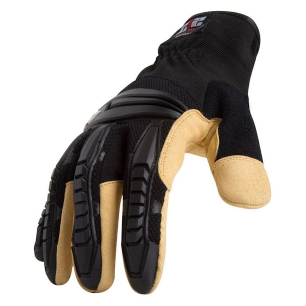 Guantes de impacto resistentes a cortes 212 Performance, Nivel de corte 5, Negro/Beige, 3XL - IMPC5R-05-013.