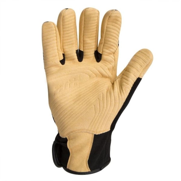 Guantes de impacto resistentes a cortes 212 Performance, Nivel de corte 5, Negro/Beige, 3XL - IMPC5R-05-013.
