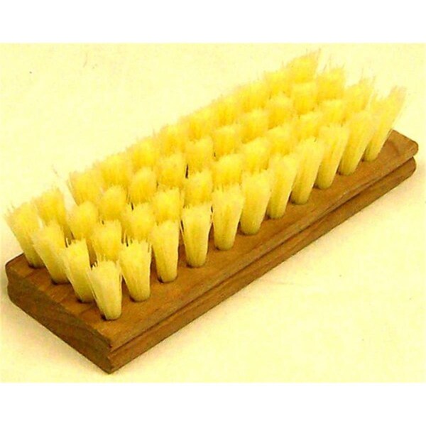 Cepillo para fregar de extremo cuadrado Gongs 11608 725 de 112 pulgadas en polietileno blanco - GO1803496